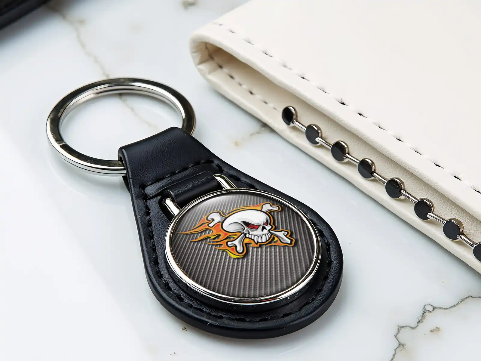 Leather Key Organiser Glossy Leather Style Edition